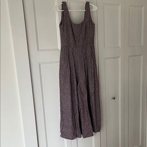 Handmade Purple Jumpsuit (skirt pants!)